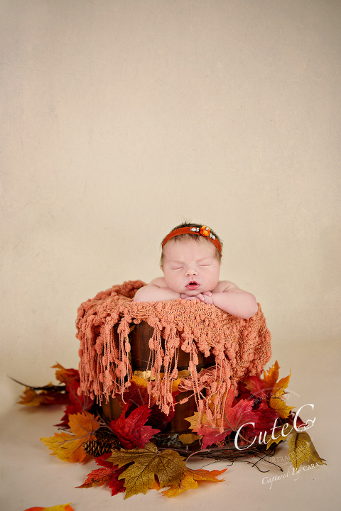 baby in orange